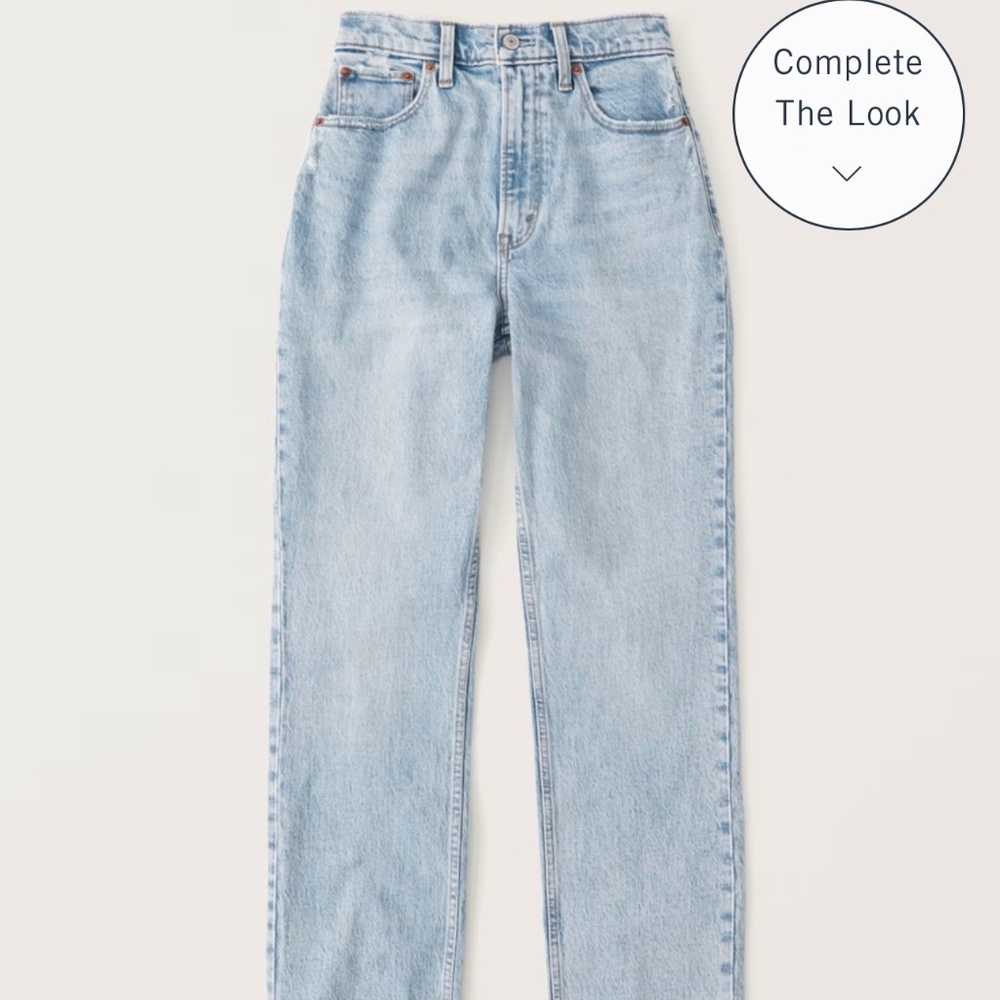 Abercrombie 90’s straight jeans